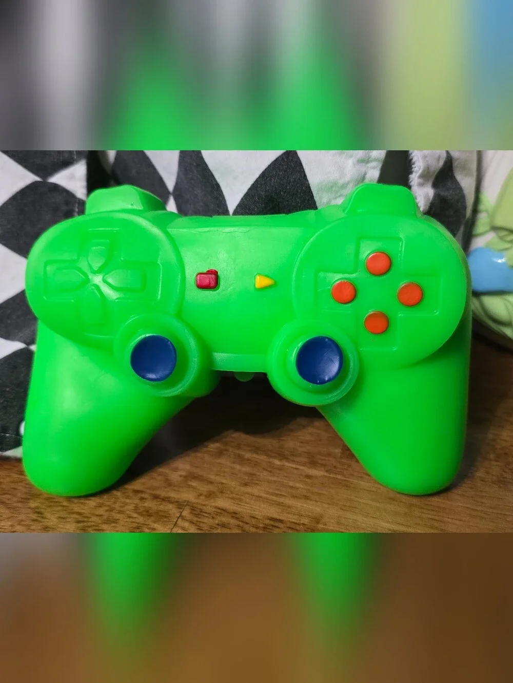 Jumbo Green Game Controller Squishy Toy